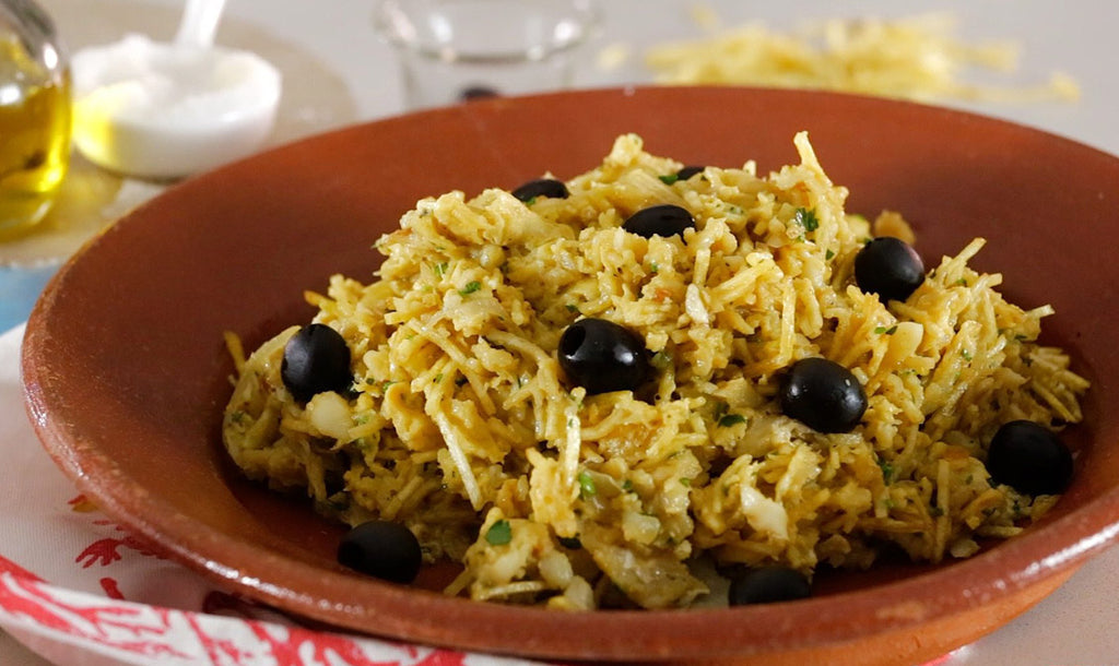 Bacalhau à Brás (Morue "à Brás")